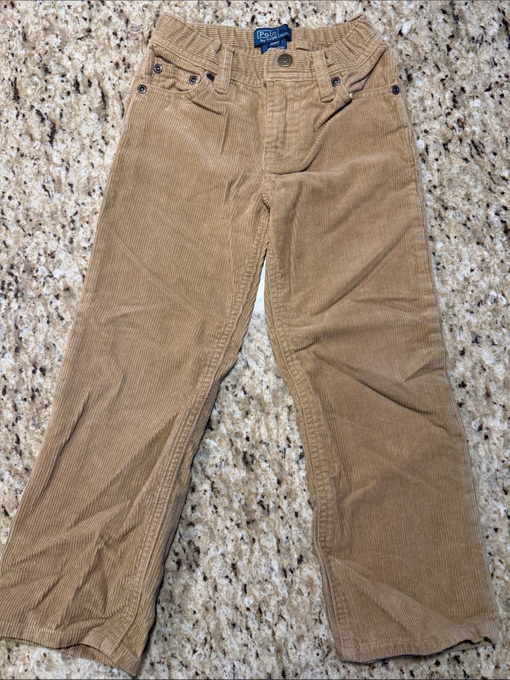 Polo by Ralph Lauren Kids Tan Corduroy Pants